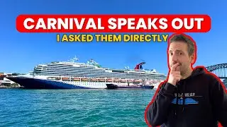 Carnival Speaks Out on Australia&rsquo;s Cruise Future!