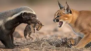 How This Honey Badger Did Something Terrible to an Entire Caracal Family