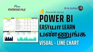 Power BI Line Chart Tutorial in Tamil &ndash; Track Growth Like a Pro!