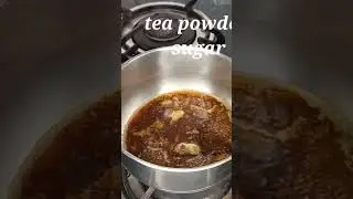 Ginger Tea 🍵 😋#ytshorts #youtubeshorts #shortvideo #short #video #winter tea # Evenings time tea #