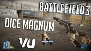 DICE Special Suppressed Laser Magnum in Battlefield 3 (Venice Unleashed)