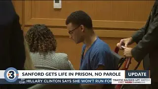 Khari Sanford sentenced to life in prison with no possibility for parole