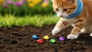 😹풀밭에서 마법의 씨았이? 💎 심었더니 놀라운 일이 벌어졌어요!  Tebee's Magic Seeds😹🌱🍇🍋