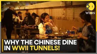 China Heatwave 2025: Chinese Residents Beat The Heat | WWII Tunnels Become Dining Havens! | WION