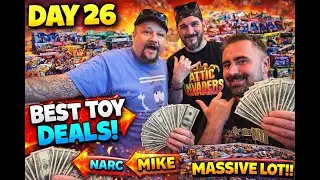 Collecting Cash Day 26 | Toy Challenge #3 & a MASSIVE Video Game Lot Buy!