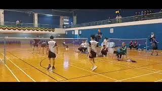 學界羽毛球精英賽(個人) 男子雙打 四強 九華vs男拔