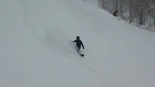 Pow day at Charmant Hiuchi, Itoigawa 