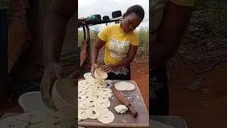 African village cooking and lifestyle, quickest and easiest way of making donuts