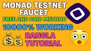 Monad Testnet Free And Paid Method 1000% Working Bangla Tutorial by Trical Earning.
