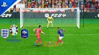 FC 24 КЕЙН ПРОТИВ МБАППЕ АНГЛИЯ ПРОТИВ ФРАНЦИИ ЕВРО-2024 ФИНАЛЬНАЯ ПЕНАЛЬТИ