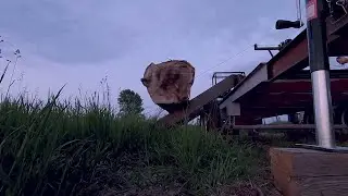 The Homemade Jib Crane Is Awesome On The Sawmill: Timber Frame 2.14