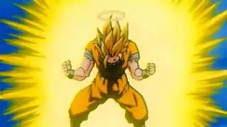 Goku goes Big Enough for the first time!