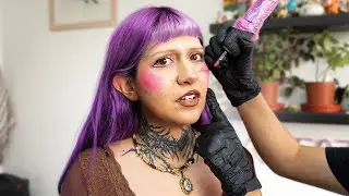 ME TATU&Eacute; BLUSH (no lo hagan en sus casas) 