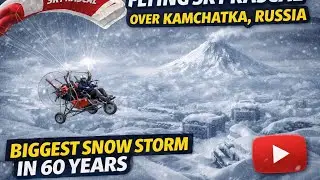 MSFS 2024 ✈ Kamchatka Russia | Snow Storm