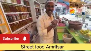 Amritsar Street Food | Lu Bhaya Ram Aam Papad Chat Review