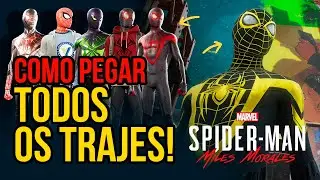 Como pegar TODOS OS TRAJES em SPIDER-MAN: MILES MORALES