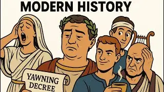 The Strange Case of The Roman Emperor Who Tried to Ban Yawning | Gentle History Before Sleep