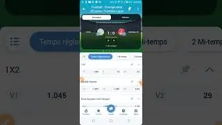 Astuces bonne pour les jeux en LIVE football sur #1xbet. Gagnez presque tous vos paris avec l'astuce
