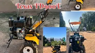 Texas power tiller 9hp (TD 900E ) diesel ⛽️ in Demo (village :syalta )District Udhampur j&kIndia 🇮🇳