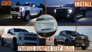 Установка накладок на бампер Boost Auto | Silverado/Sierra 1500 2019+ и Silverado/Sierra HD 2020+