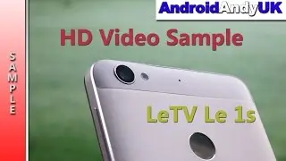 LeTV Le 1s Sample 1080p HD Video