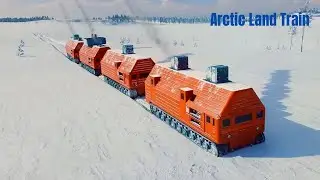 Soviet Engineers Built a Nuclear Powered Train That Could Run FOREVER