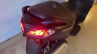 Suzuki Burgman 200 Tail light brake light LED Replacement - 2022 UH200