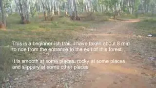 Bicycle ride through Turahalli Forest,Bangalore- Entrance to Exit-Fantom Ryder 18spd