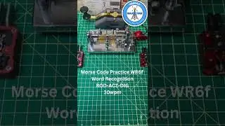 Morse Code Practice Word Recognition WR6f ROD-ACT-DIG 30wpm