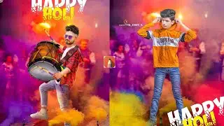 Happy Holi photo edit kaise karen | Autodesk sketchbook photo Editing | Rd Debu |Face Smooth Editing