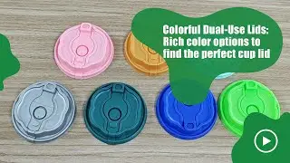 Custom Coffee Cup Lids：What Would Your Brand Look Like With Perfect-Color Lids?