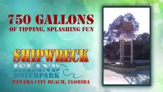 Shipwreck Island Tipping Bucket