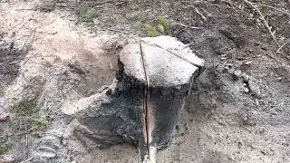 Stumped? - Ideas to speed up (~ 4x) stump removal
