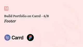 6 Footer - Build portfolio on Carrd