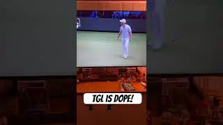 I&rsquo;ve never seen golf played like this before #tgl #golf