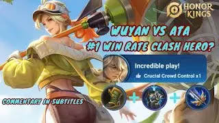 Wuyan VS Ata | Surprising Top HOK Win Rate Hero in Clash Lane – Try Her Now!