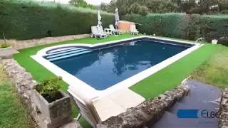 PEARL - Silver Black | ELBE Pool Surface