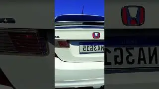 O cara meteu escape esportivo Civic g9 resultado #civic #civicg9 #g9 #tuning