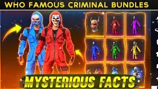 Who Famous Criminal Bundles ?? || Free Fire Unknown Facts || #shorts #factfire #factsaboutfreefire