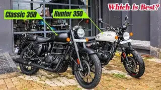 Kun Kini Classic 350 or Hunter 350🔥| Classic 350 vs Hunter350 
