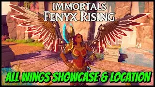 All Wings Showcase & Location I Immortals - Fenyx Rising