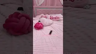 Pink bedroom goals 💓 all pink everything 🥰 #pinkfinds #pinkdecor