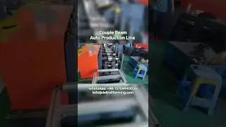 How to produce couple beam automatically? #shelving #Shelves #shelf #beam #couplebeam #CChannel