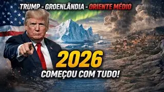 Trump, Groel&acirc;ndia, Oriente M&eacute;dio - 2026 come&ccedil;ou com tudo! Paulo Teles.