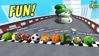Going Balls - Speedrun Epic Race 554 ᯓ⚽︎ #goingballs #gameplay #marblesrace