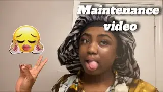 maintenance video - skin care, lashes, eyebrows .