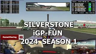 iGP-FUN League: Silverstone with RameX Racing! 2024 Season1 Week 5