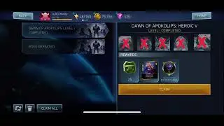 FINALLY GOT ENTROPY AEGIS ARTIFACT!!! - Rewards | Heroic V | Solo Raid | Injustice 2 Mobile