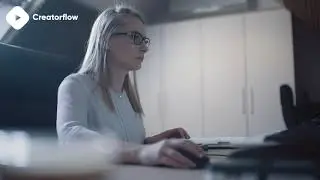 Women working from home lockdown coronavirus pandemic covid 19 [4K Royalty free video footage ]
