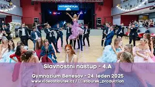 4.A / Slavnostn&iacute; n&aacute;stup / Gymn&aacute;zium Bene&scaron;ov / 24.1.2025